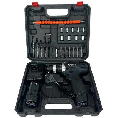 دریل پیچ گوشتی شارژی ویوارکس مدل VR12V-2A مجموعه 28 عددی