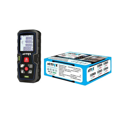 متر لیزری شارژی اکتیو تولز مدل AC-7640L