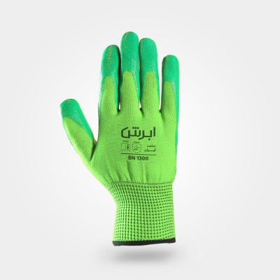 دستکش نیتریل ساده ابرش مدل BN1300