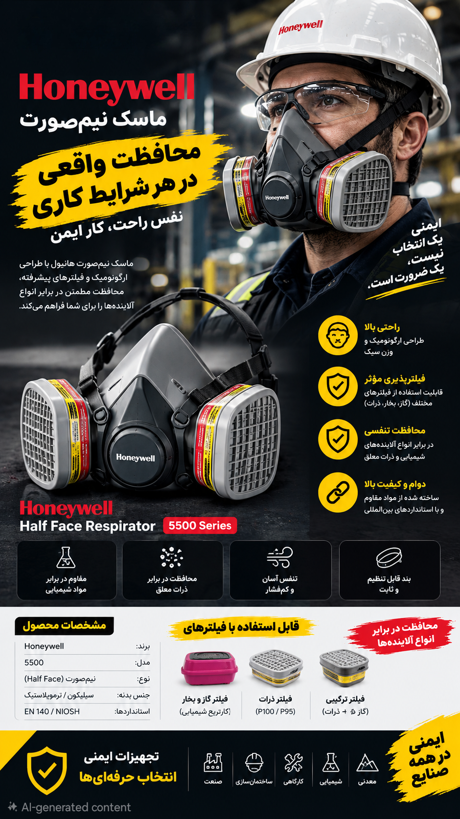 ماسک هانیول