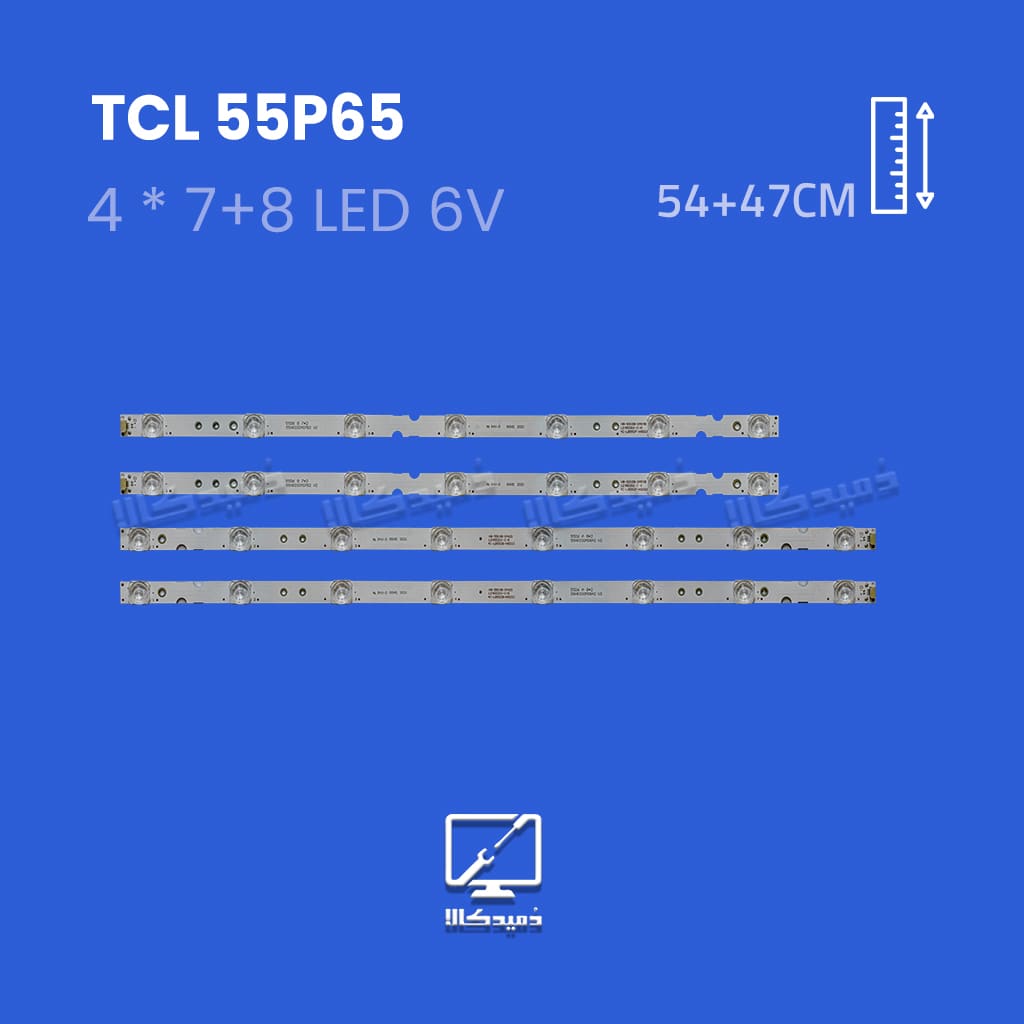 بک لایت تلویزیون تی سی ال 55P65
