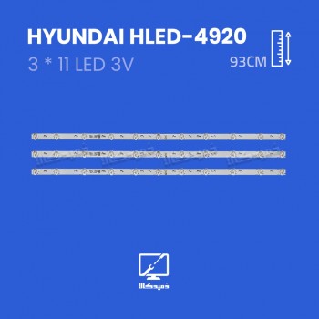 بک لایت تلویزیون هیوندای مدل HLED-4920