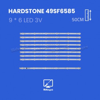 بک لایت تلویزیون هاردستون مدل 49SF6585
