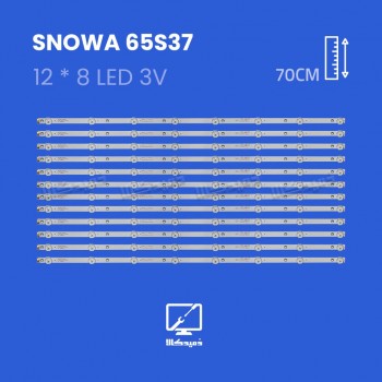 بک لایت تلویزیون اسنوا مدل 65S37