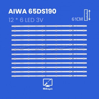 بک لایت تلویزیون آیوا مدل 65DS190