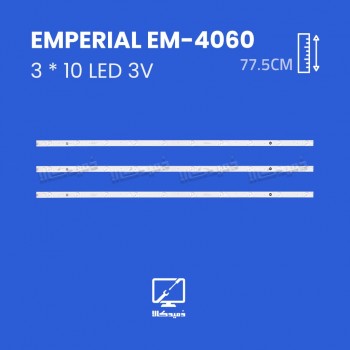 بک لایت تلویزیون امپریال مدل EM-4060