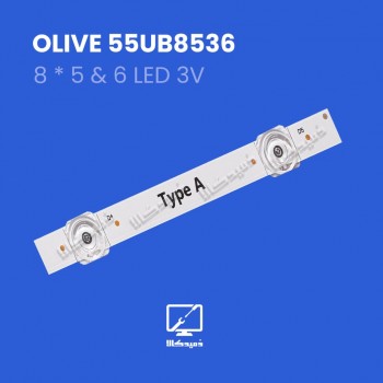بک لایت اورجینال 55UB8536 برند الیو
