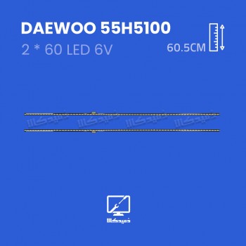 بک لایت تلویزیون دوو مدل 55H5100