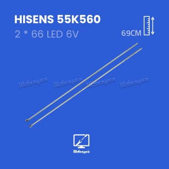بک لایت تلویزیون هایسنس مدل 55K560