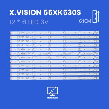 بک لایت تلویزیون ایکس ویژن  مدل 55XK530S