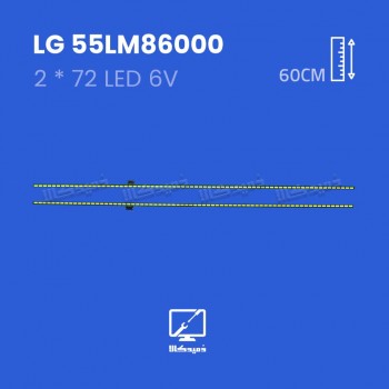 بک لایت تلویزیون ال جی مدل 55LM86000