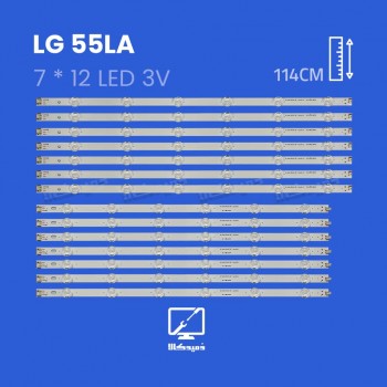 بک لایت تلویزیون ال جی مدل 55LA