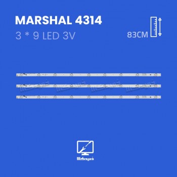 بک لایت تلویزیون مارشال مدل ME-4314