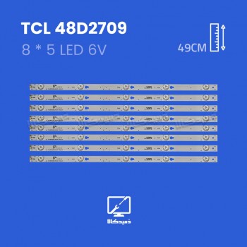 بک لایت تلویزیون تی سی ال 48D2709
