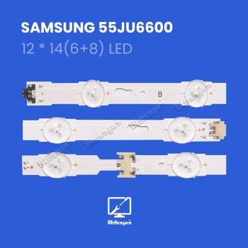 بکلایت تلویزیون سامسونگ مدل 55JU6600
