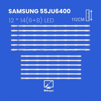 بک لایت تلویزیون سامسونگ مدل 55JU6400