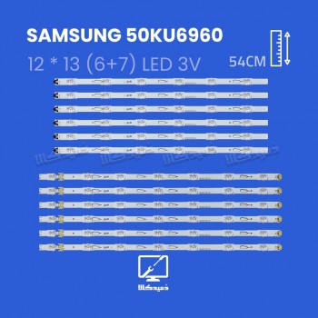 بک لایت تلویزیون سامسونگ مدل 50KU6960