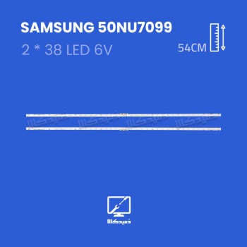بک لایت تلویزیون سامسونگ مدل 50NU7099