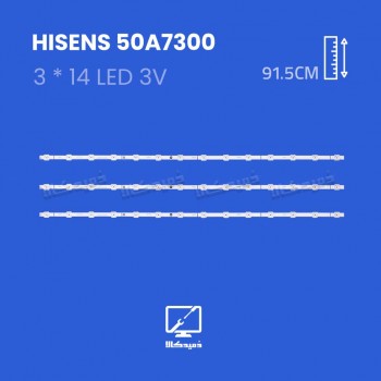 بک لایت تلویزیون هایسنس مدل 50A7300