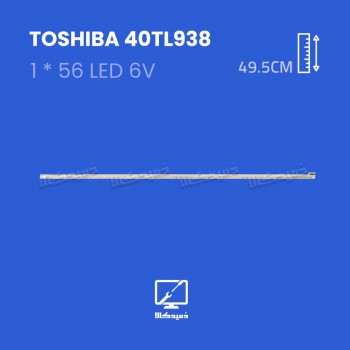 بک لایت تلویزیون توشیبا مدل 40TL938