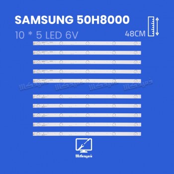 بک لایت تلویزیون سامسونگ مدل 50H8000 (5 LED)