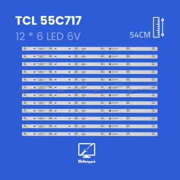 بک لایت تلویزیون تی سی ال 55C717