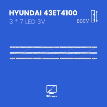 بک لایت تلویزیون هیوندای مدل LED-43ET4100