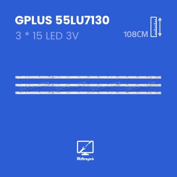 بک لایت تلویزیون جی پلاس مدل 55LU7130