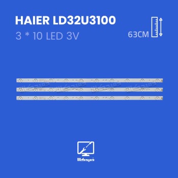بک لایت تلویزیون هایر مدل  LD32U3100
