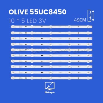 بک لایت تلویزیون الیو مدل 55UC8450