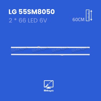 بک لایت تلویزیون ال جی مدل 55SM8050