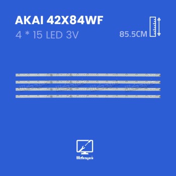 بک لایت تلویزیون آکائی مدل 42X84WF