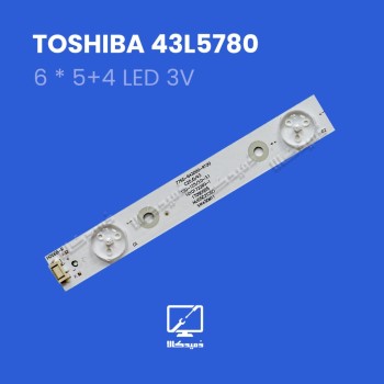 بک لایت اورجینال 43L5780 توشیبا