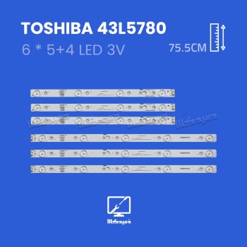 بک لایت تلویزیون توشیبا مدل 43L5780