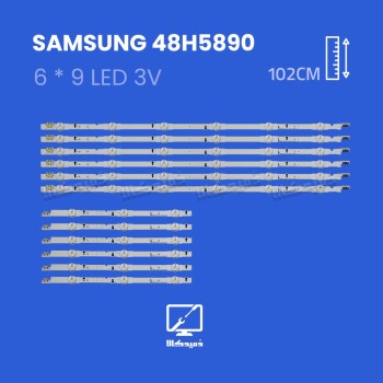 بک لایت تلویزیون سامسونگ 48H5890