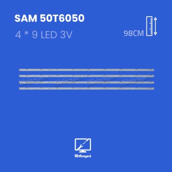 بک لایت تلویزیون سام مدل 50T6050