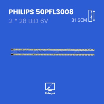 بک لایت تلویزیون فیلیپس مدل 50PFL3008