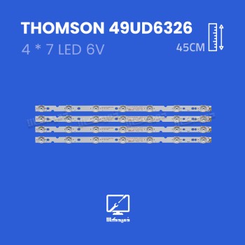 بک لایت تلویزیون تامسون مدل 49UD6326