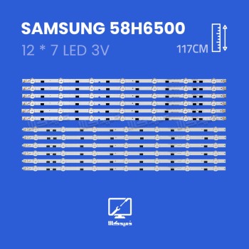 بک لایت تلویزیون سامسونگ مدل 58H6500