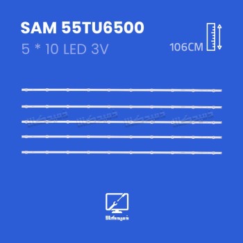 بک لایت تلویزیون سام مدل 55TU6500