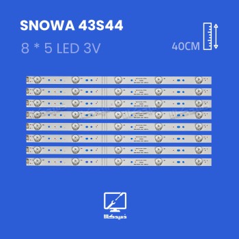 بک لایت تلویزیون اسنوا مدل 43S44
