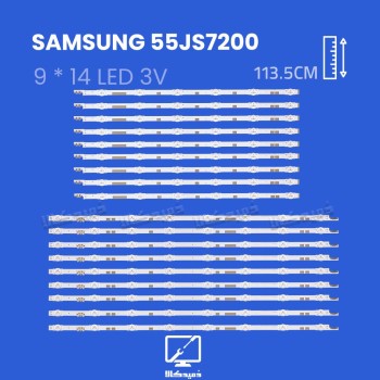 بک لایت تلویزیون سامسونگ مدل 55JS7200