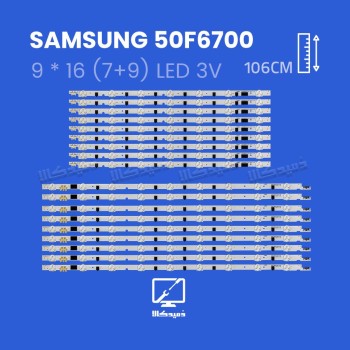 بک لایت تلویزیون سامسونگ مدل 50F6700