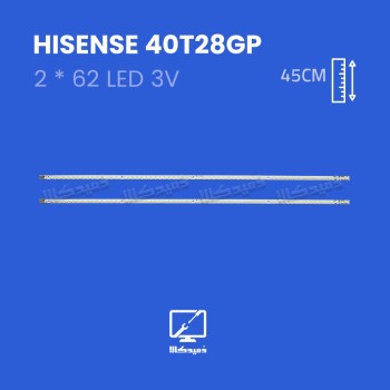 بک لایت تلویزیون هایسنس مدل 40T28GP