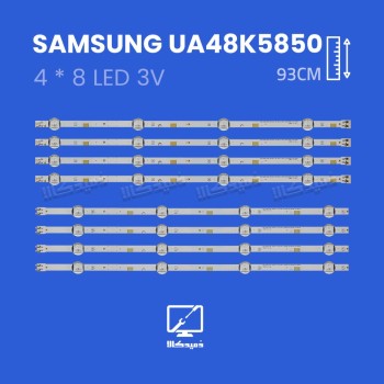 بک لایت تلویزیون سامسونگ مدل UA48K5850