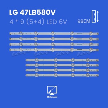 بک لایت تلویزیون ال جی مدل 47LB580V