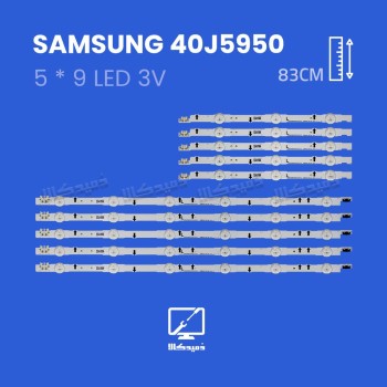 بک لایت تلویزیون سامسونگ مدل 40J5950