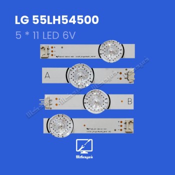 بکلایت تلویزیون ال جی مدل 55LH54500