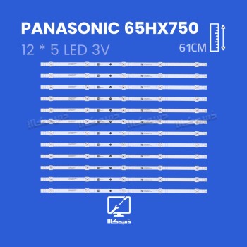 بک لایت تلویزیون پاناسونیک مدل 65HX750