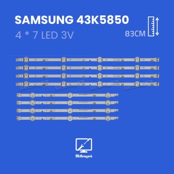 بک لایت تلویزیون سامسونگ مدل 43K5850